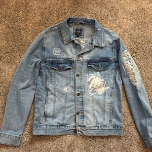 Xios Men's Light Blue Denim Jacket
